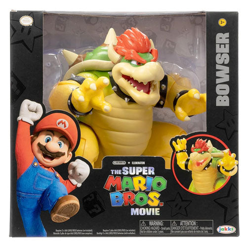 Super Mario Movie Fire Breathing Bowser Figure 18cm