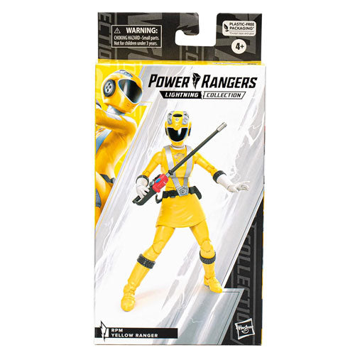 Power Rangers Lightning Collection RPM Yellow Ranger Figure