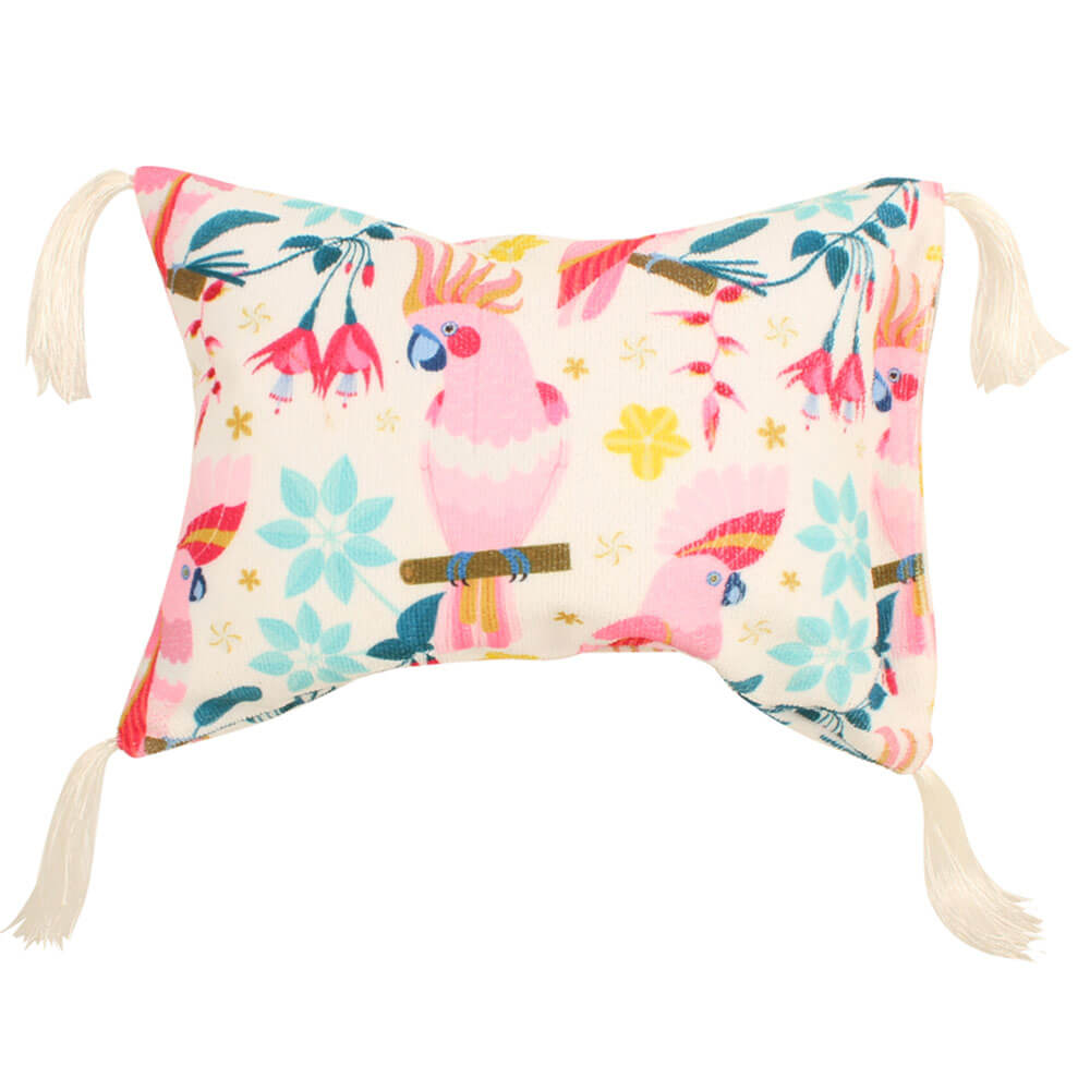 Cuscino da spiaggia gonfiabile con nappe 30x25cm