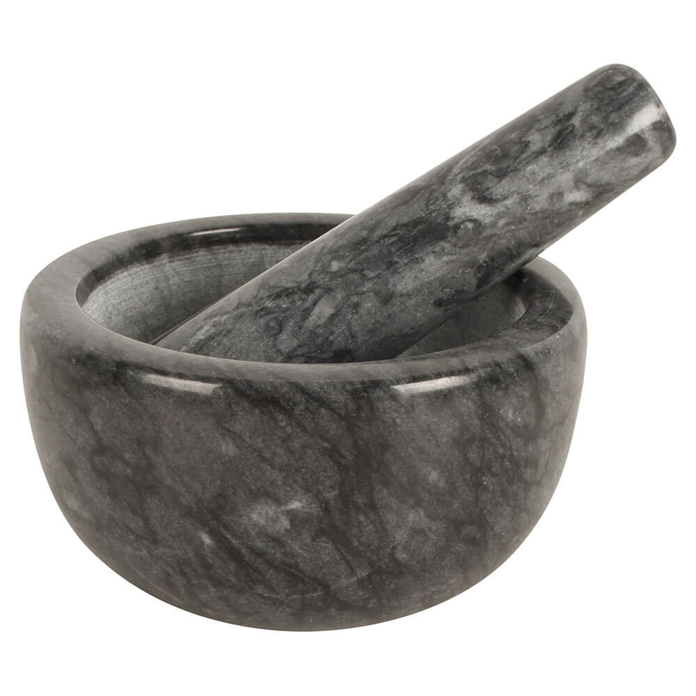 Carina Marble Mortel & Pestle (12x12x7cm)