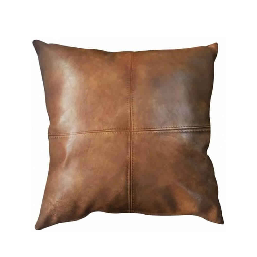 Bangalow Square -pute m/ fyll PU Leather (50x50cm)