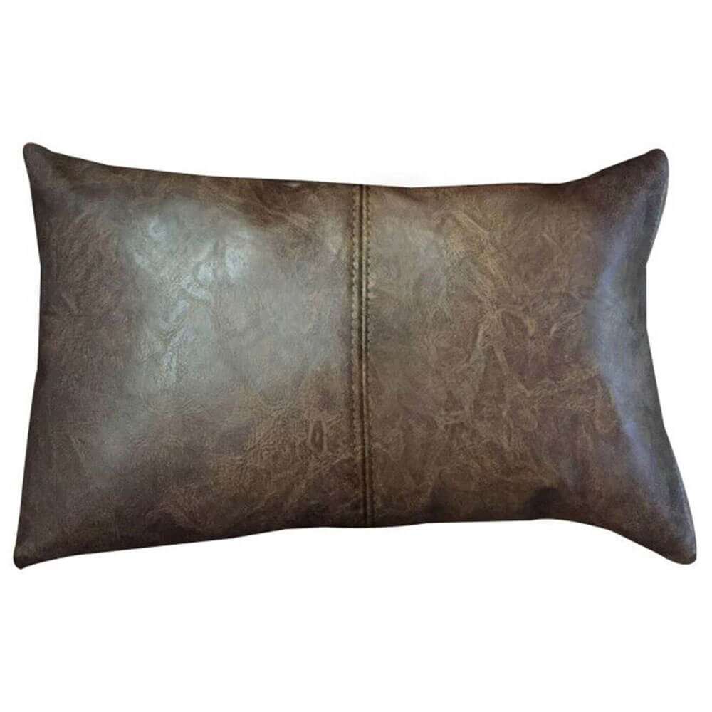 Bangalow Rectangle Cushion avec cuir PU rempli