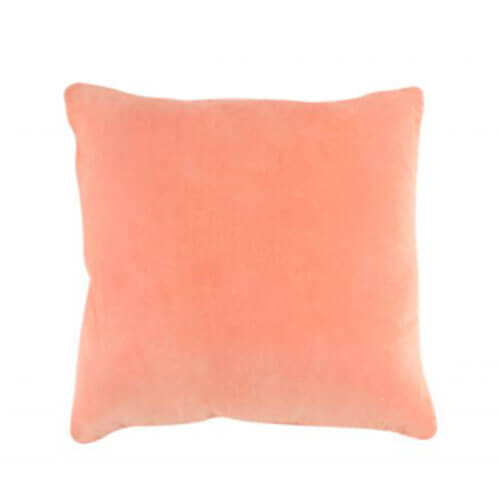 Makenna Velvet Cushion w/ Piping (50x50x4cm)