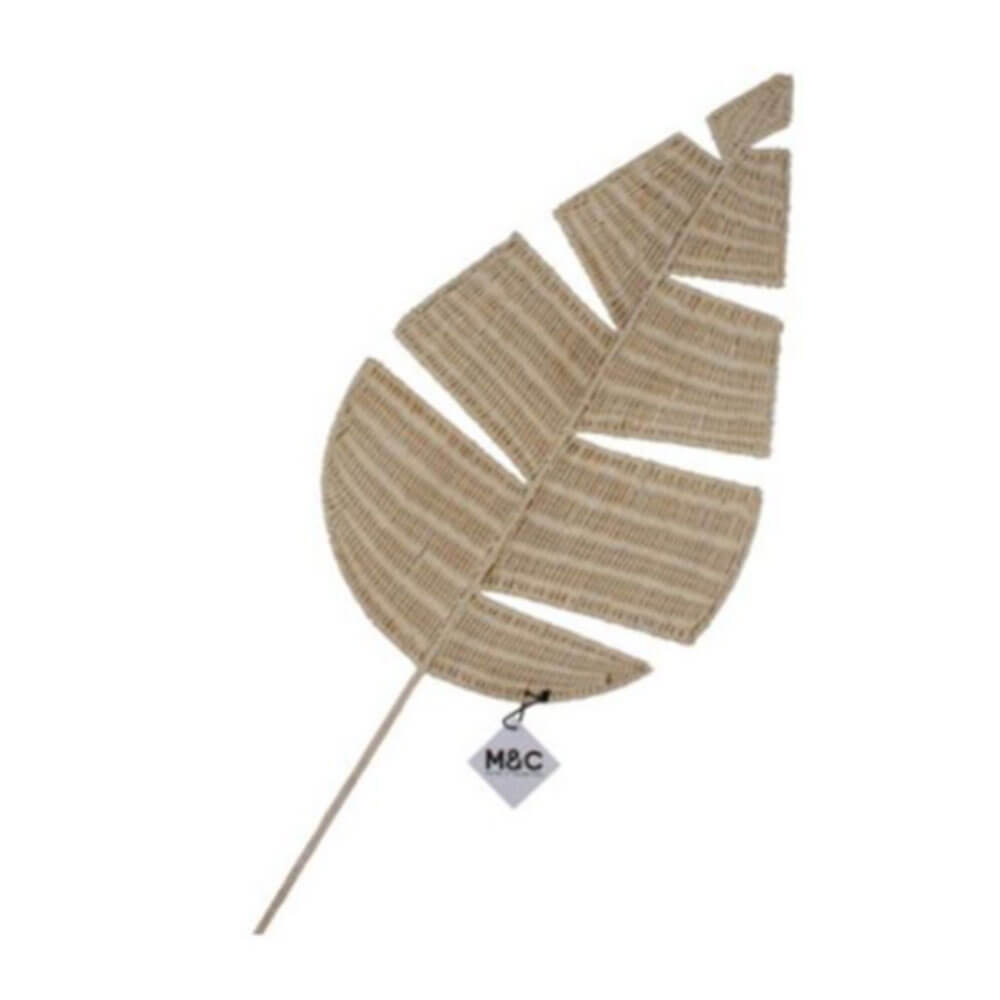 Kiandra Rattan Leaf Wall Decoration