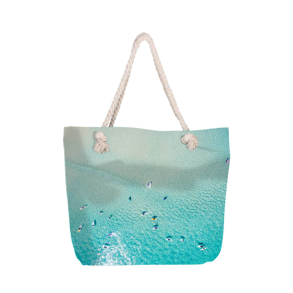 Sac de plage avec zip intérieur (50x45x15cm)