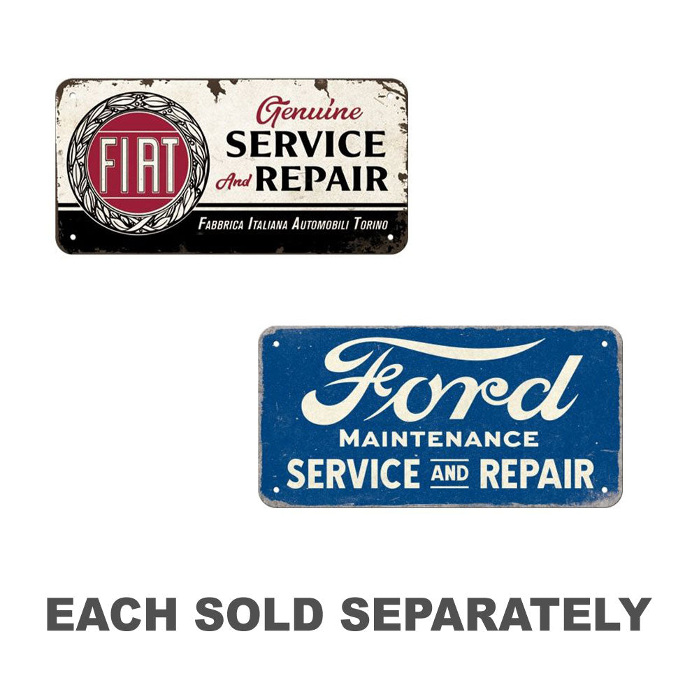 Service & Repair Nostalgic-Art Hanging Sign (10x20cm)