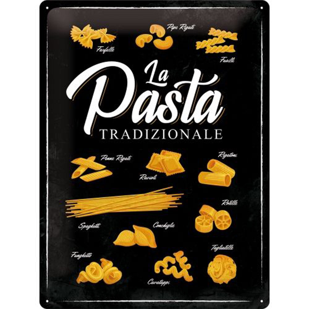 Nostalgic-Art Pasta Tradizionale Large Sign (30x40cm)