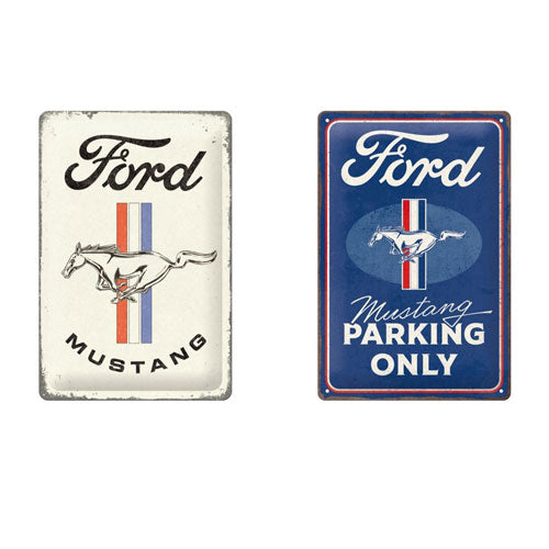 Nostalgic-Art Ford Mustang Sign (Medium)