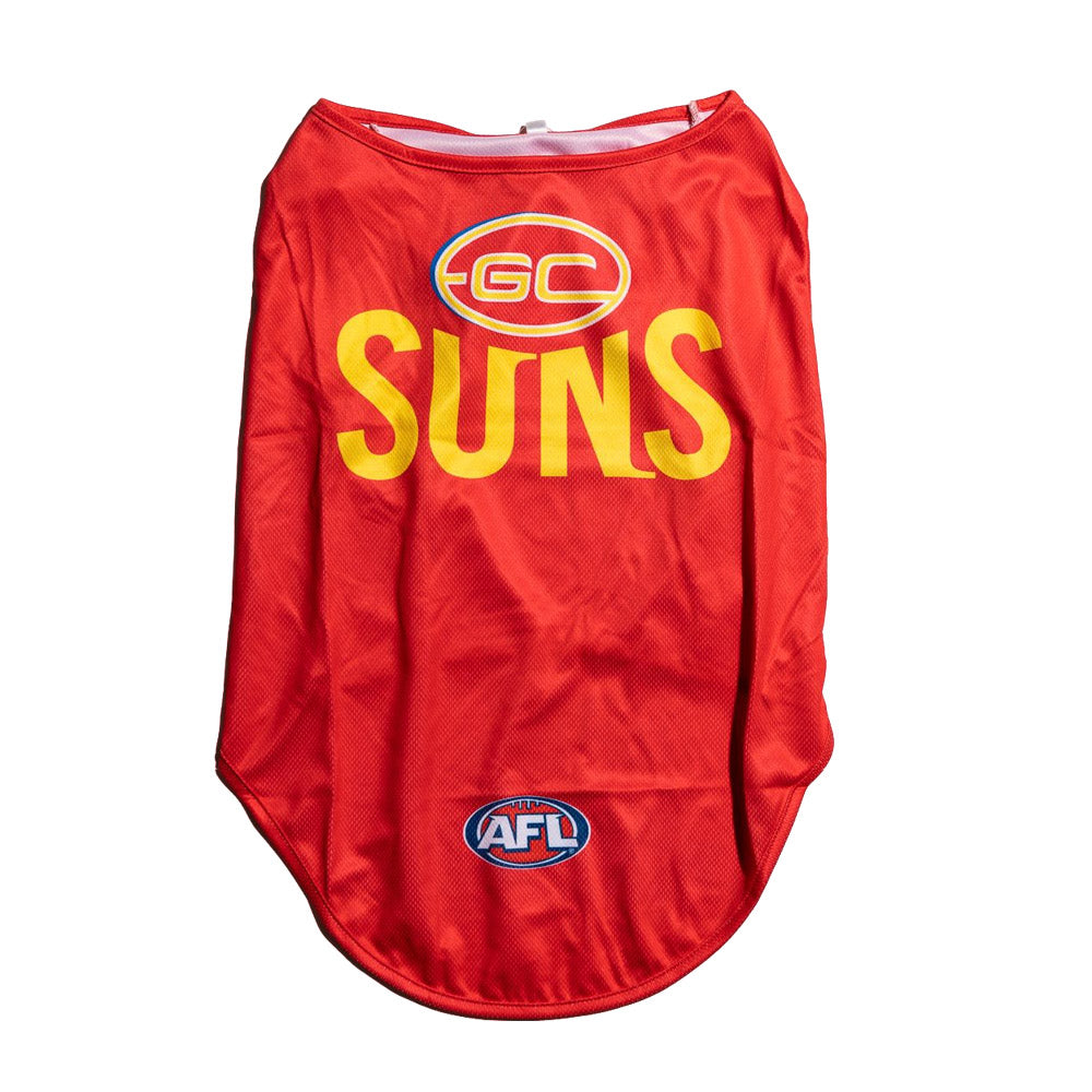 AFL Gold Coast Suns Pet Jersey