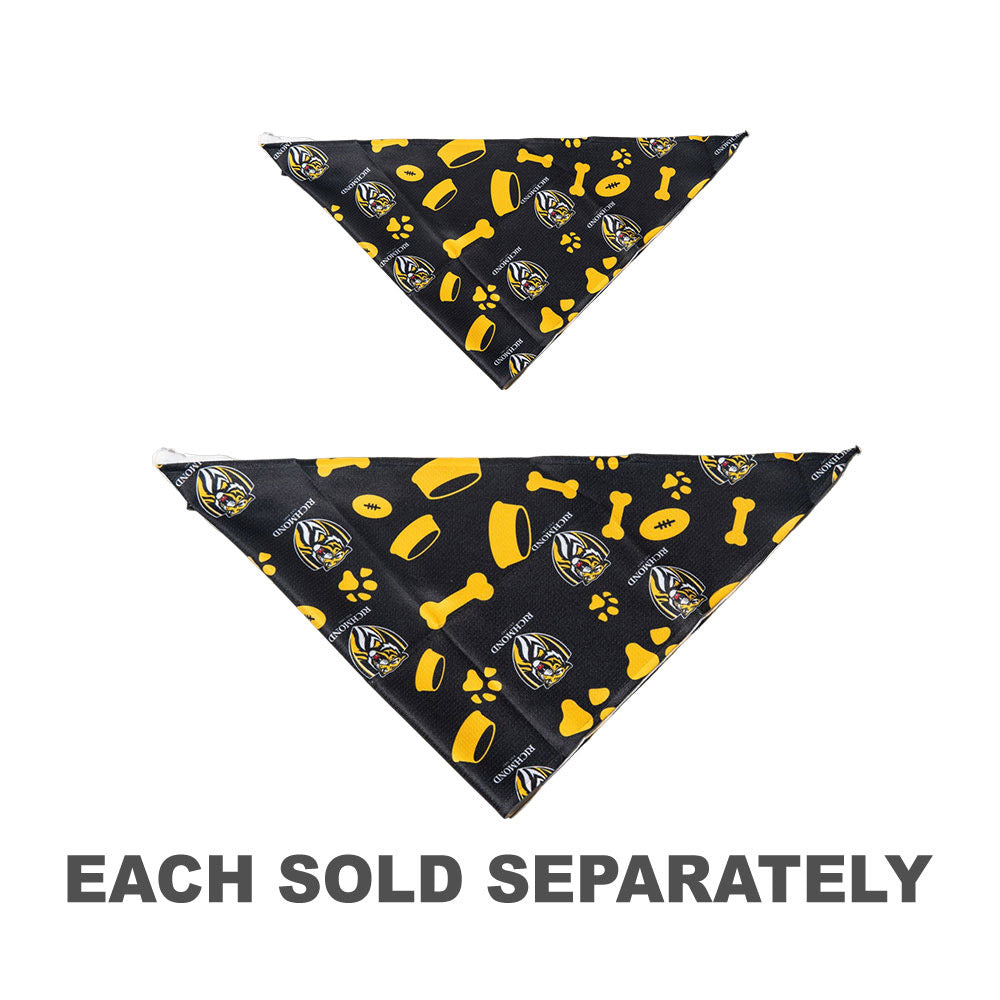 AFL Richmond Tigers Pet Bandana