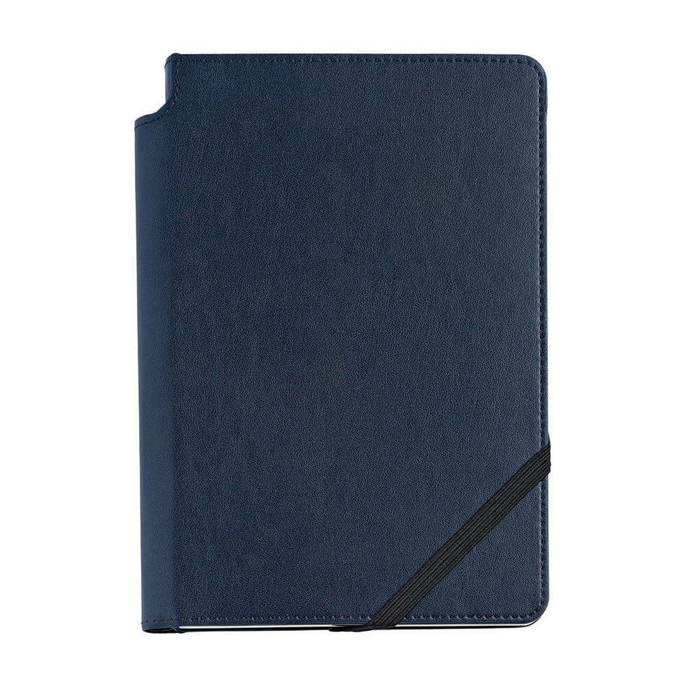 Cross Medium Cotted Leather Journal (niebieski)