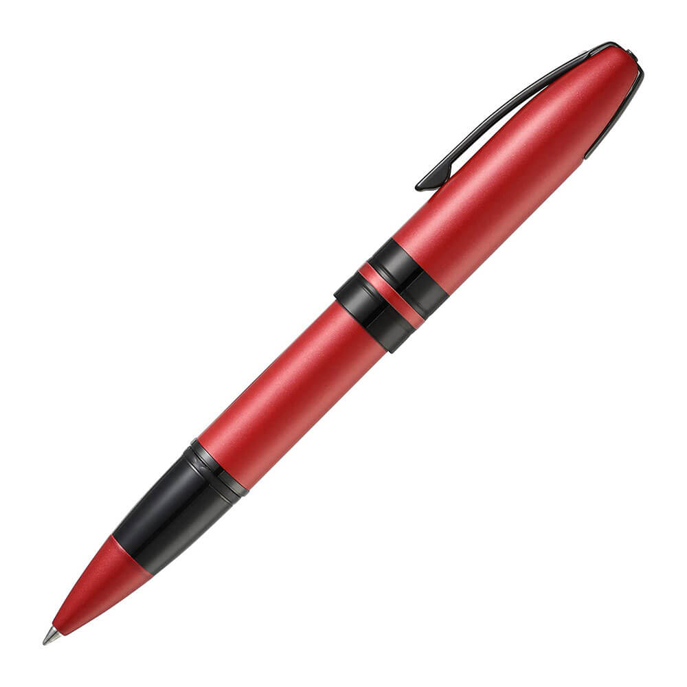 Icon Rollerball Pen met glanzende zwarte PVD -trim