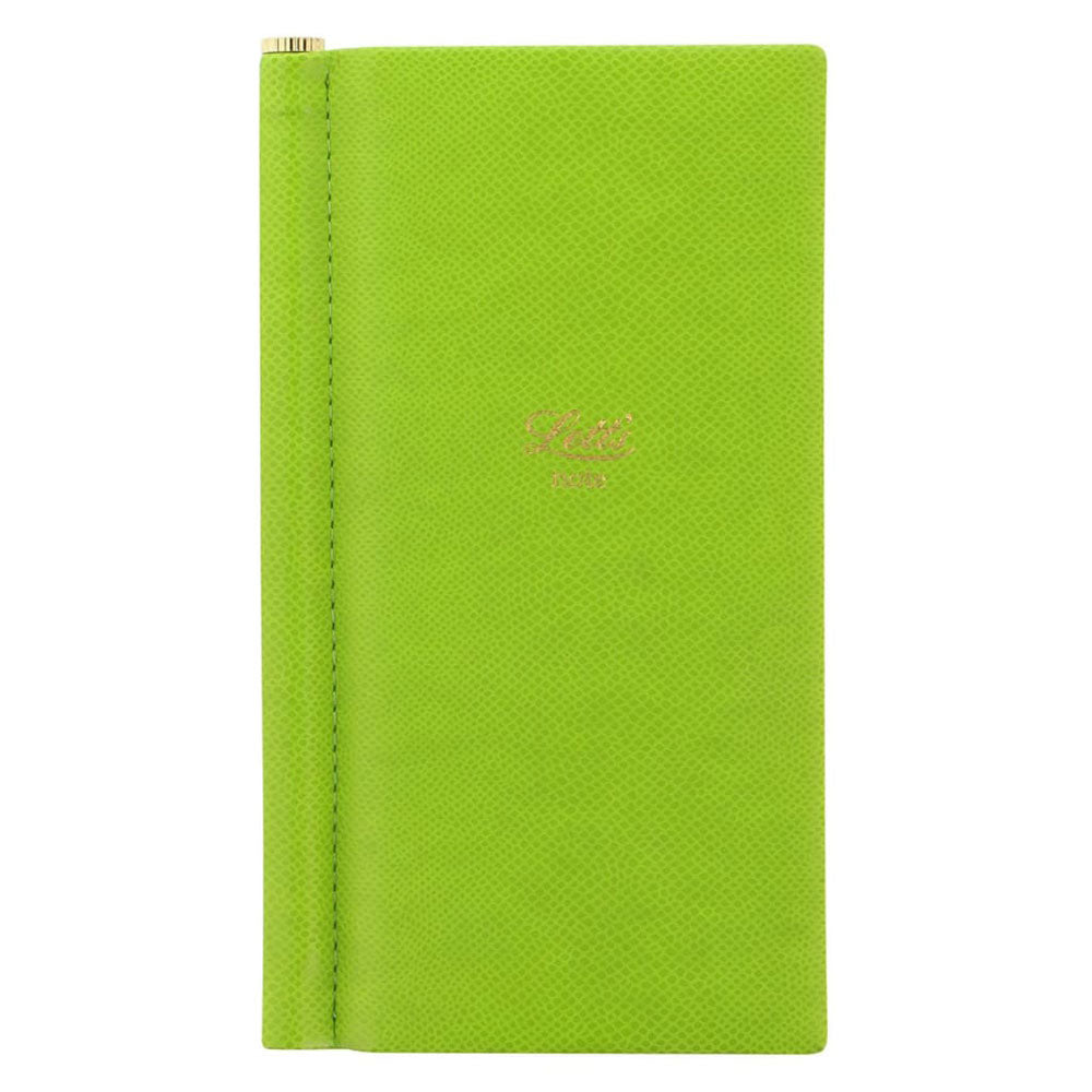 Letts Legacy Slim Pocket Notebook con bolígrafo dorado