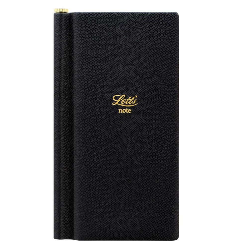 Letts Legacy Slim Pocket Notebook med gullpenn