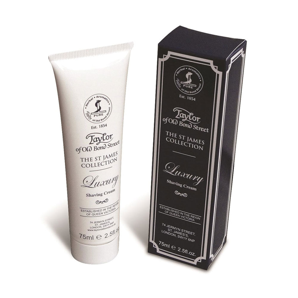 Taylor of Old Bond Street St James Shaving Cream Tube 75mL