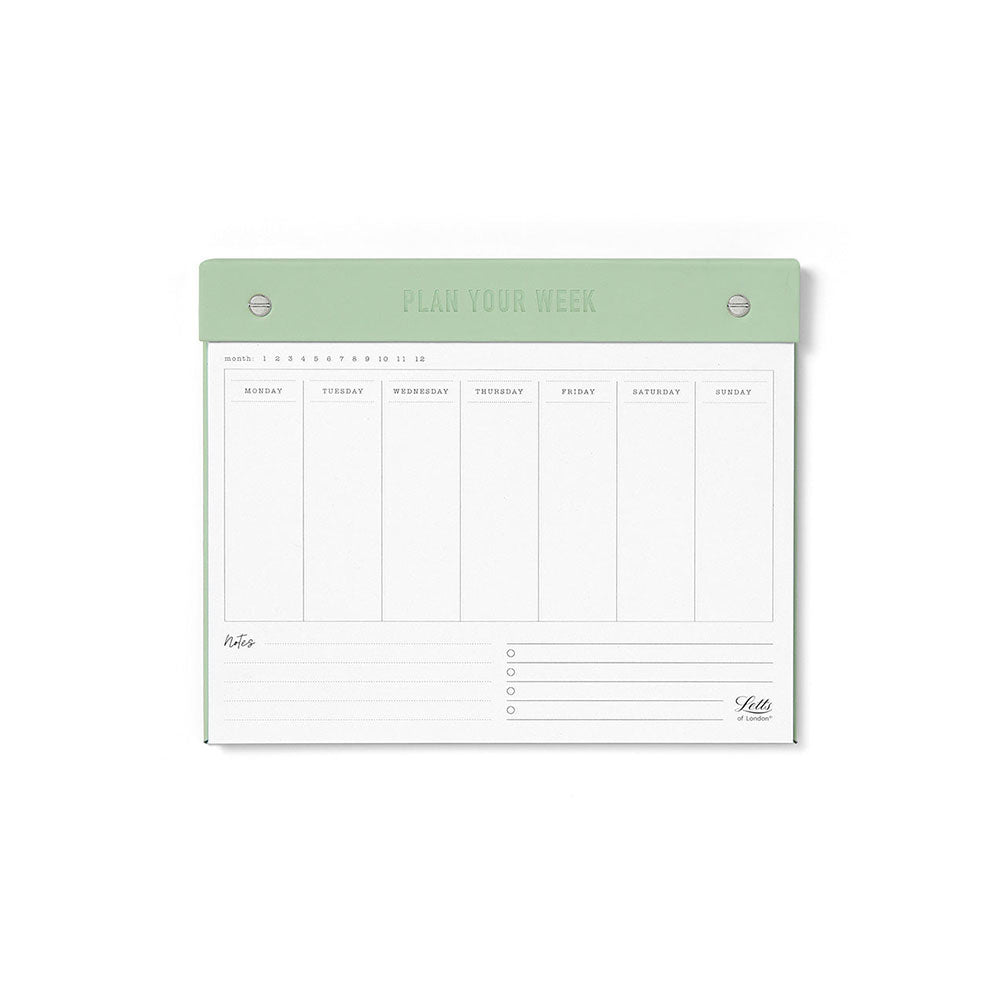 Letts Conscious Undated Weekly Notepad