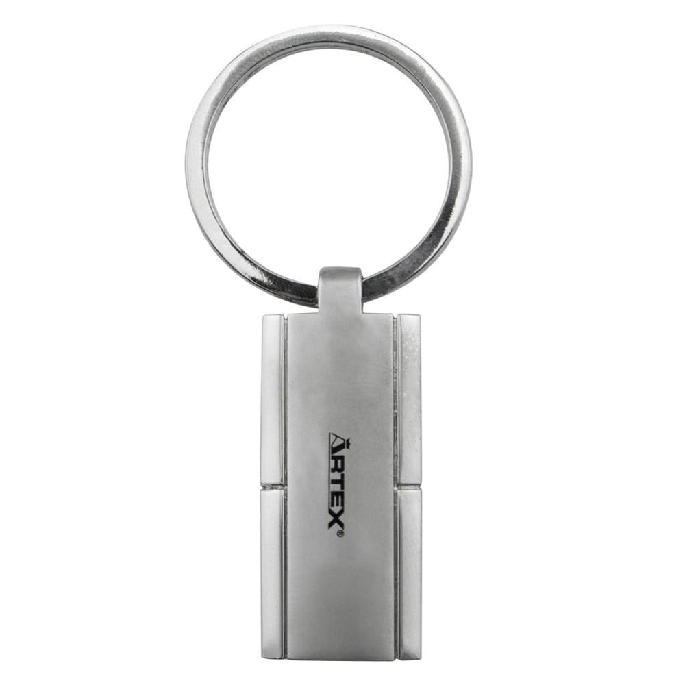 Lifefx Matte Chrome Keyring