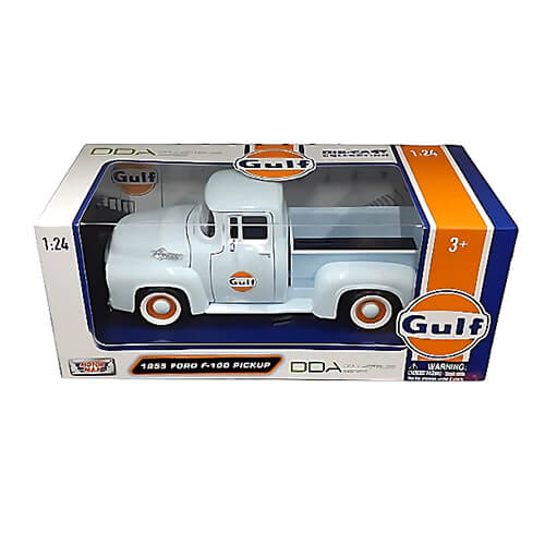 1955 Ford F-100 Gulf Pickup 1:24 Scale