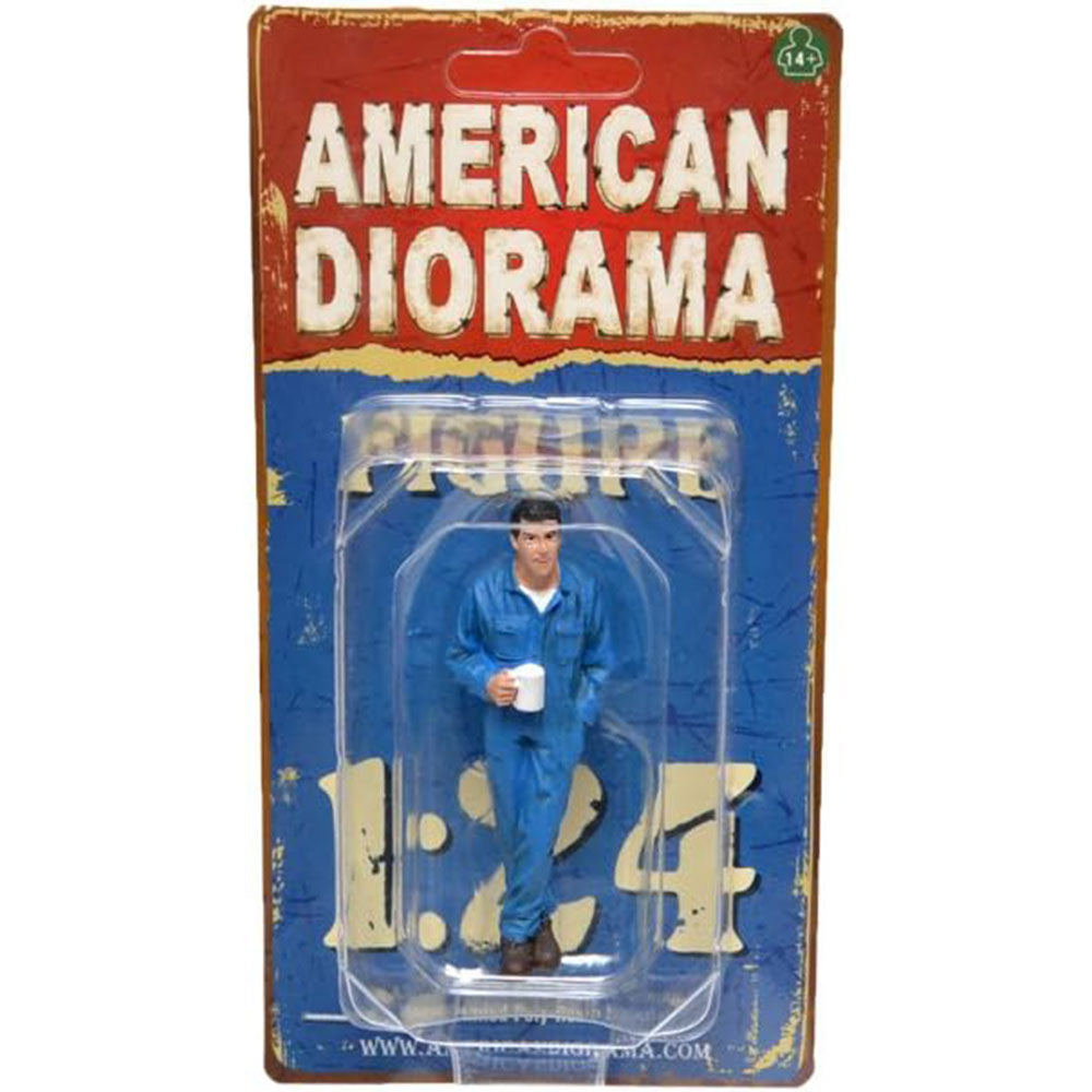 Mechanic Figure 1:24 Scale Diorama