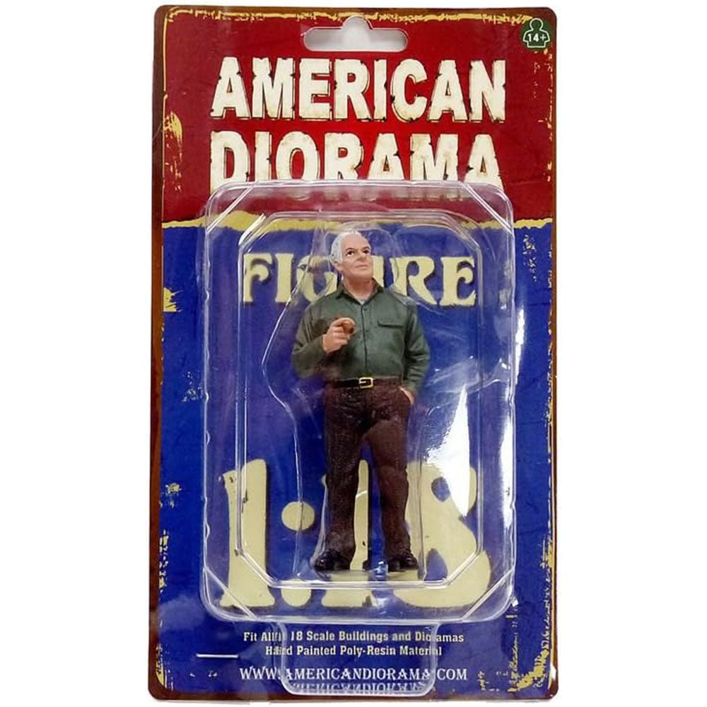 Mechanic Figure 1:18 Scale Diorama