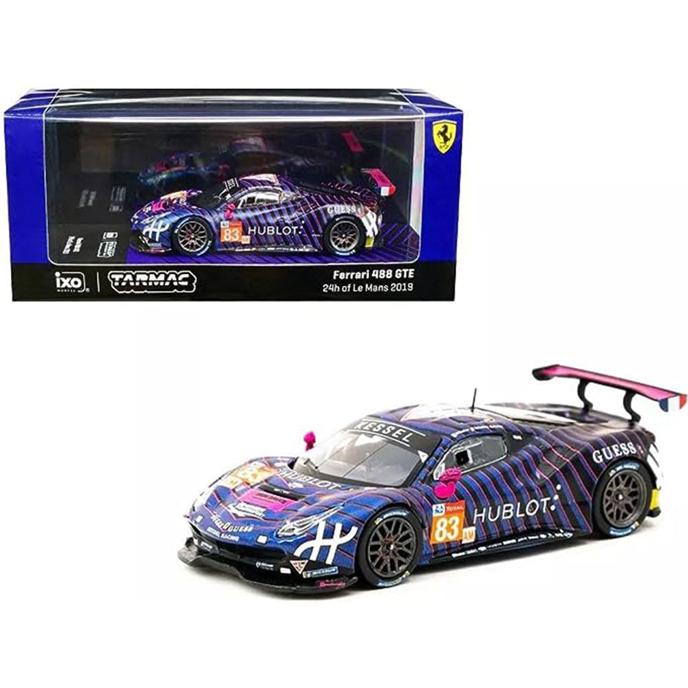 2019 Ferrari 488 GTE 24 Stunden von LeMans im Maßstab 1:64