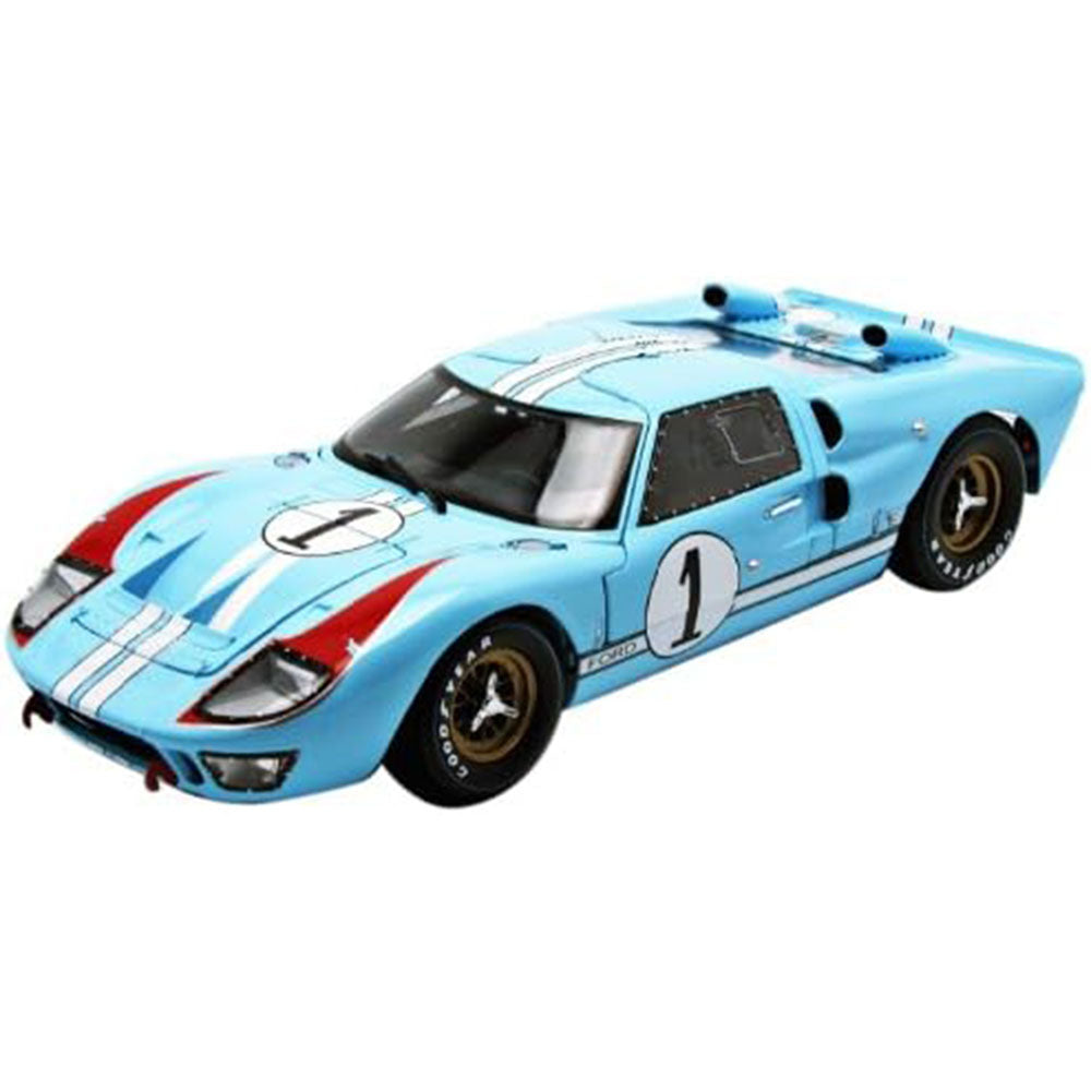 1966年レマンズの勝者フォードGT40 MK11 1:18モデルカー