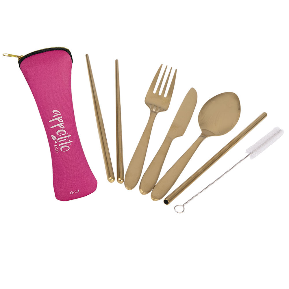 APPETITO S / Steel Traveler's Cutlery Set