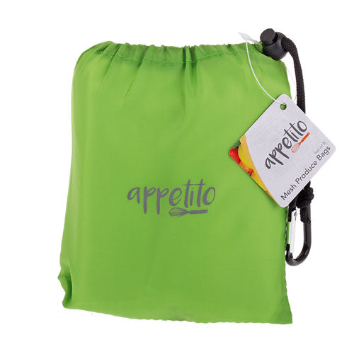 Appetito Mesh Produce Bag with Pouch (1pc Random)