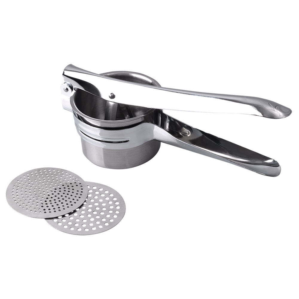 Appetito Stainless Steel & Chrome Potato Ricer