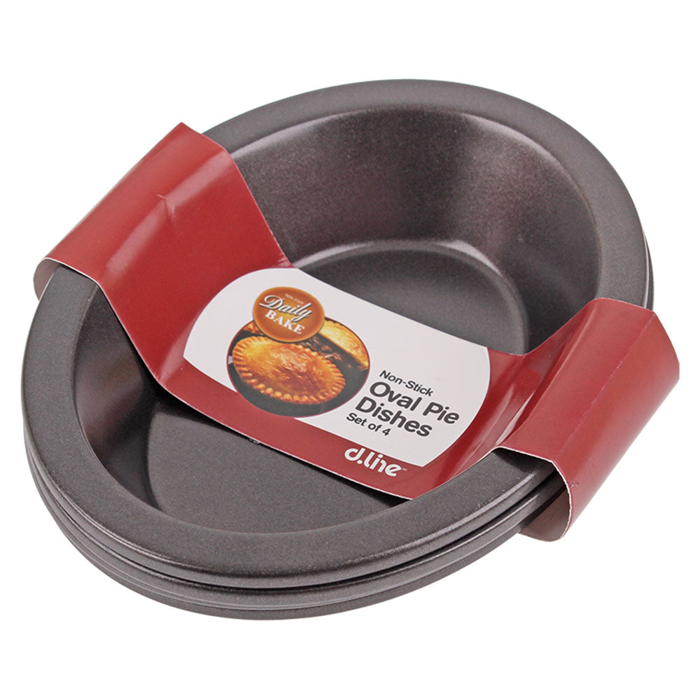 Daglig bake non-stick oval kakefat (14x10cm)