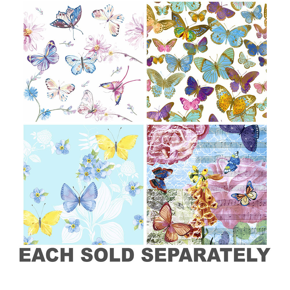 Paper+Design Butterflies Luncheon Napkins