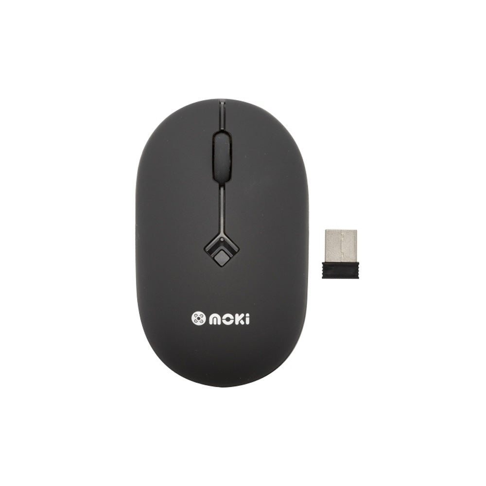 Souris optique Moki USB (noir)