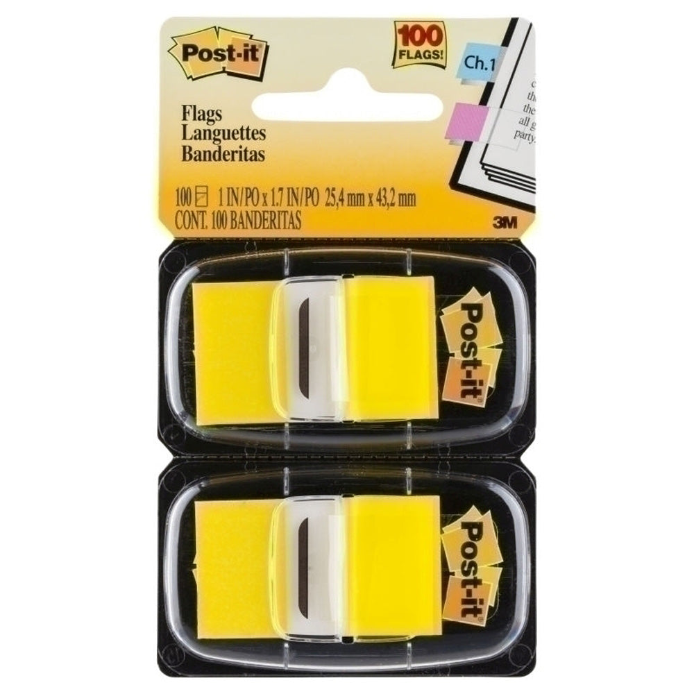 Post-it 2 pack 25x43mm drapeaux (boîte de 6)