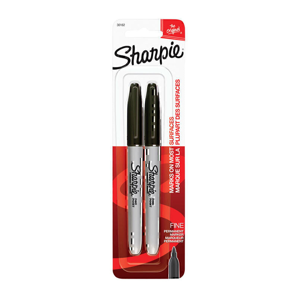 Sharpie Permanent Marker Fine 2PK (Box of 6)