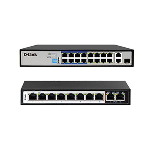 D-Link PoE Switch w/ Long Reach Port