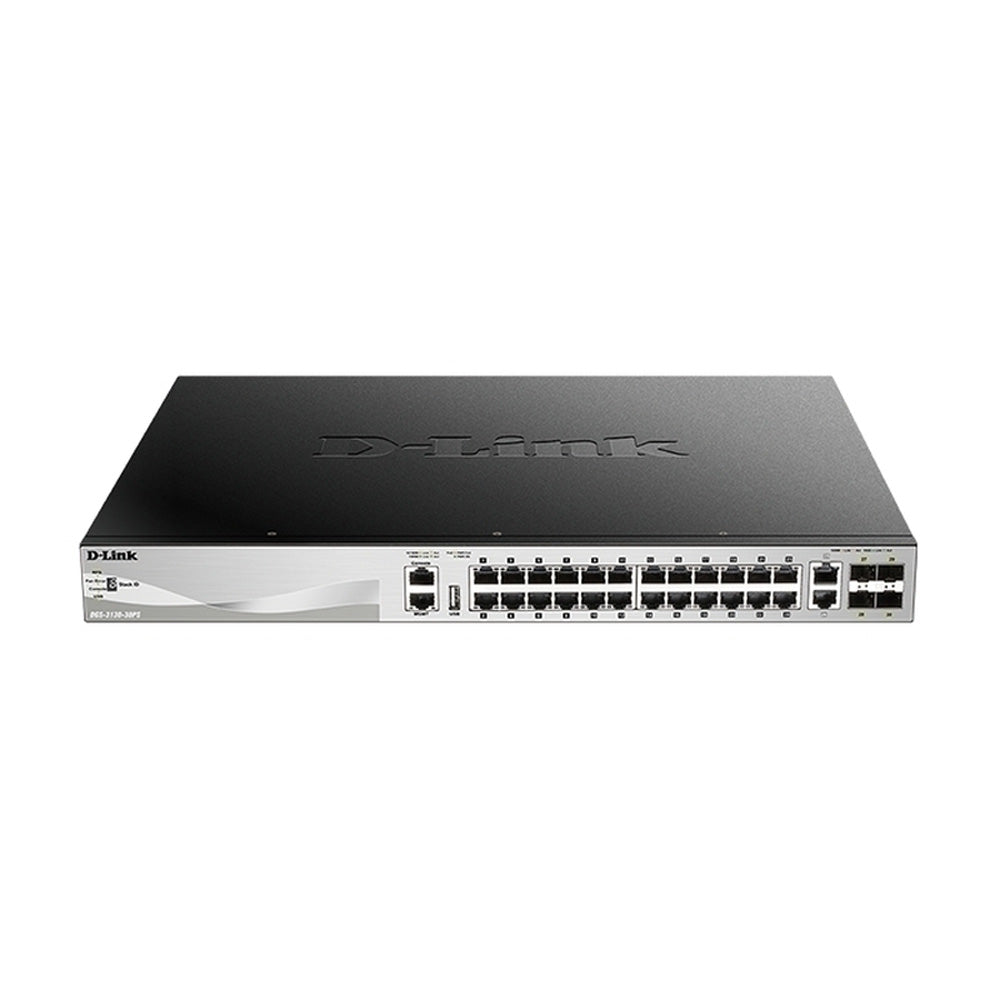 D-Link empilhável Gigabit Poe Camada 3+ Switch