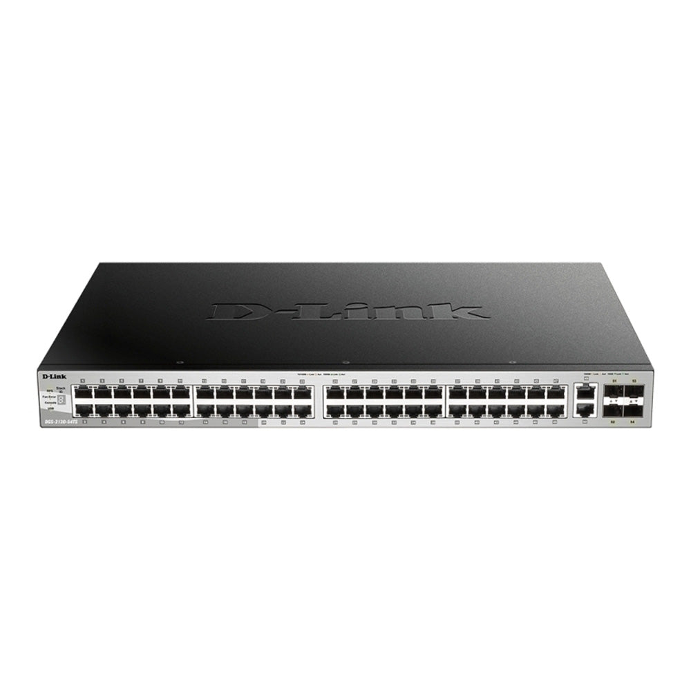 D-Link empilhável Gigabit Poe Camada 3+ Switch