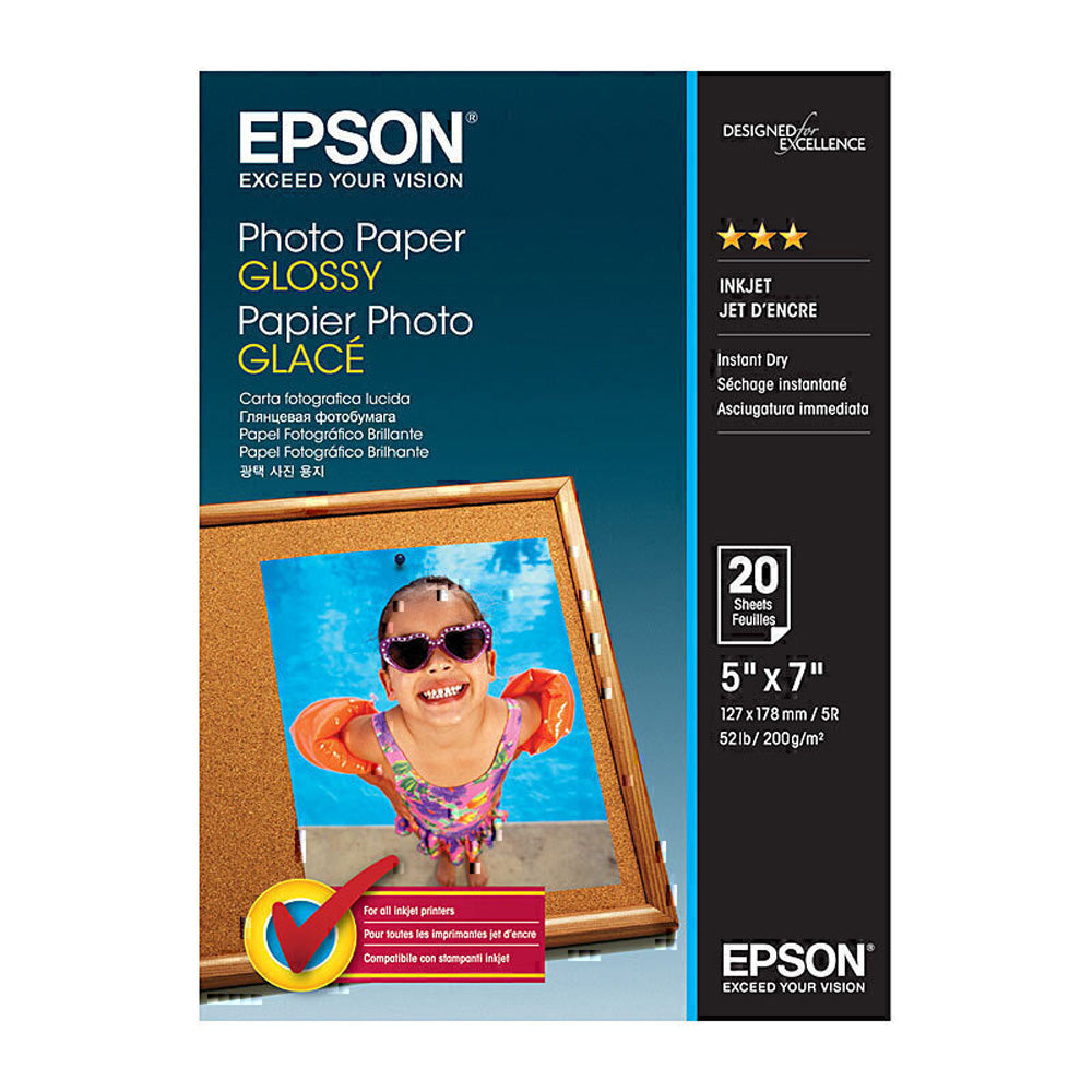 Epson Glossy Photo Papel 20pc