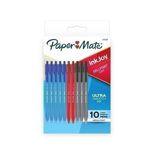 Paper Mate Inkjoy 100RT Ballpen 10R Box of 12