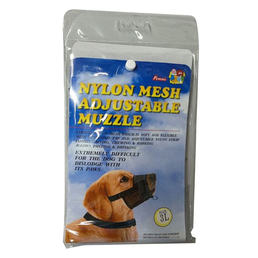 Museau de chien en filet en nylon réglable à percell