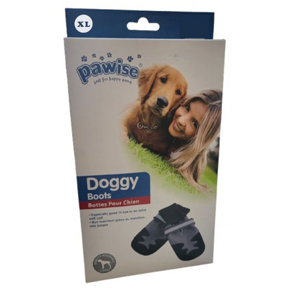 Pawise doggy Boots (pakke med 2)