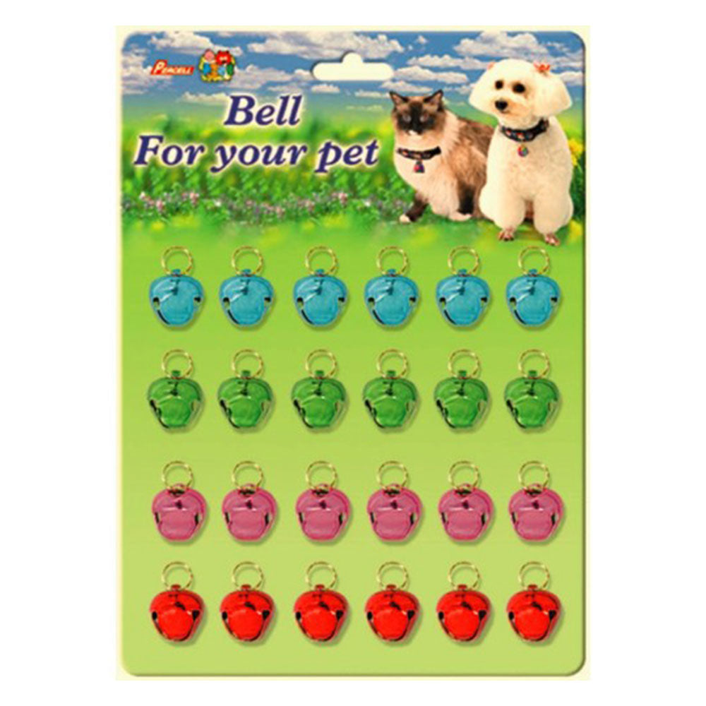 Percell Card Cat Round Bells 24 stk