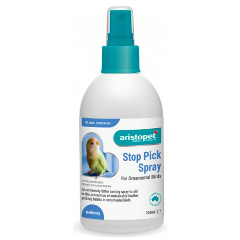 Aristopet Stop Pick Spray para pássaros