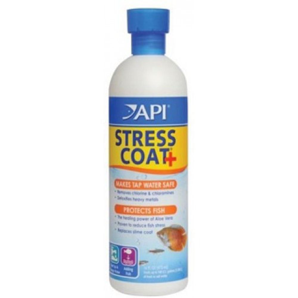 API Stress Coat Aquarium Tap Acqua Condizionatore