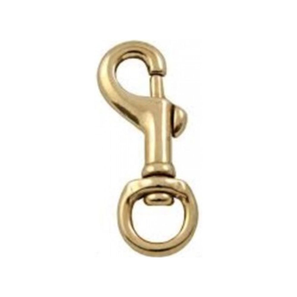 Brass Round Eye Snap Hook