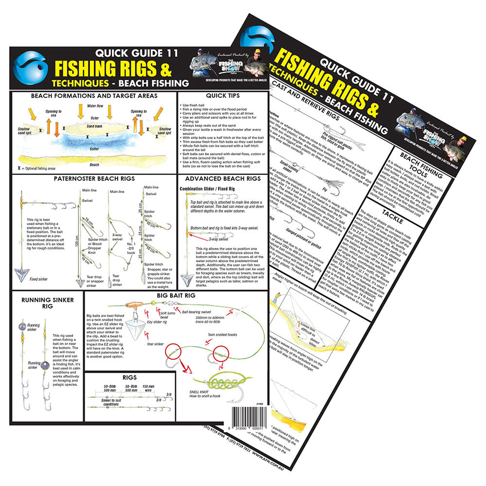 Essential Fishing A4 Quick Handy Guide