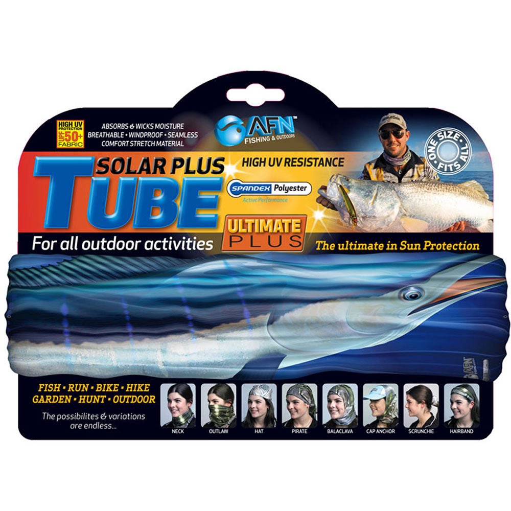 Tube solaire plus avec imprimé de poisson