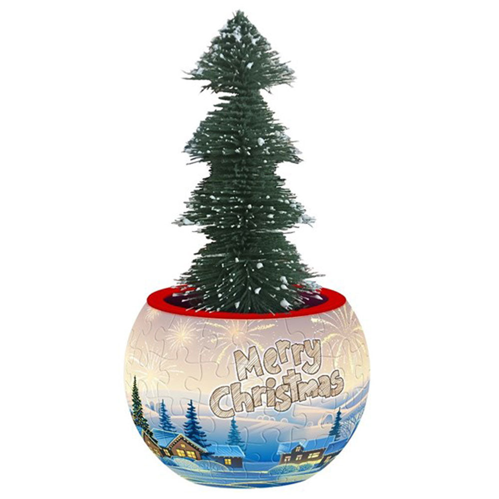 Pintoo Christmas Flowerpot Puzzle 80st