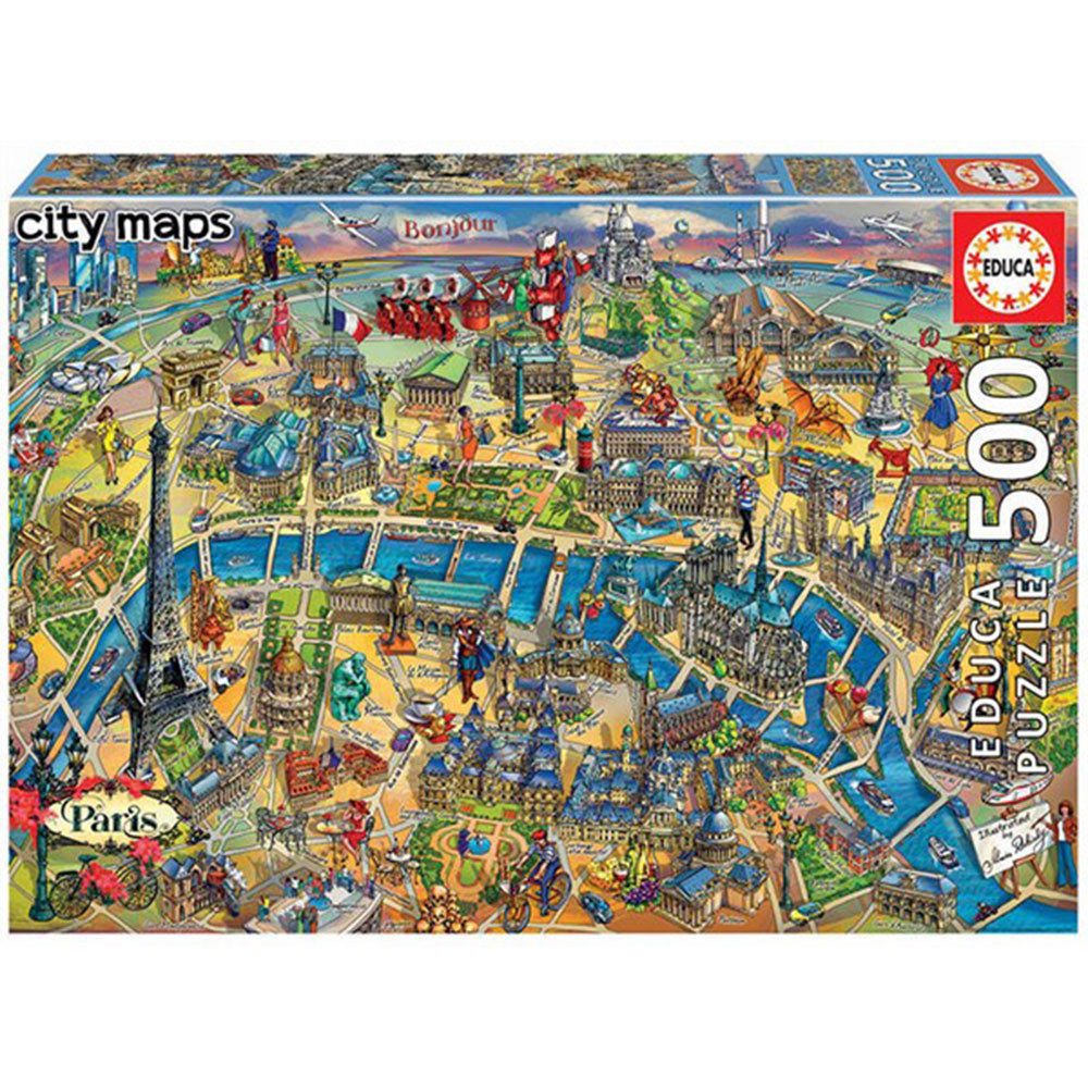 Éduca map puzzle 500pcs