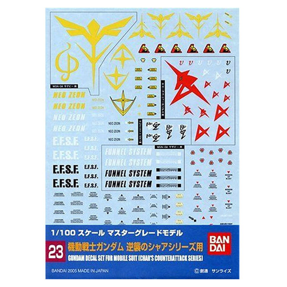 Gundam Master Grade Multiuse Decal